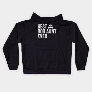 Best dog aunt ever Kids Hoodie